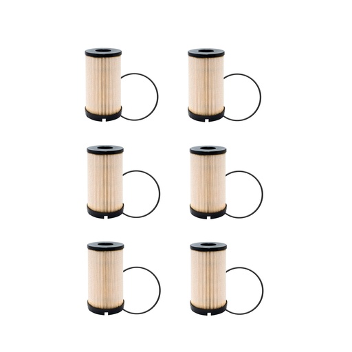 Fuel Water Separator Filter ISX 15.0,Cummins Baldwin Filters PF46081 (Pack of 6)