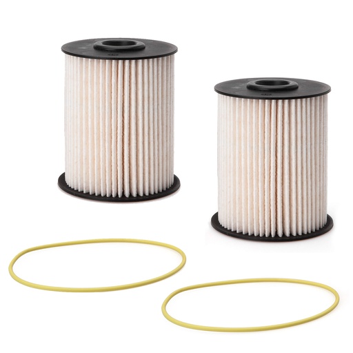 [YU-HTKX-L18I] FleetGuard Fuel Filter with Water Separator FS19855 (Pack of 2)