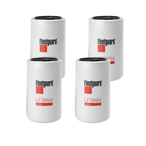 [3K-WR6V-Z0X3] FleetGuard Oil Filter LF3894 (Pack of 4)