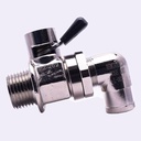 EZ-202(NPT 1/2-14)EZ Oil Drain Valve with removable L-Shape Hose End(L-002)Combo