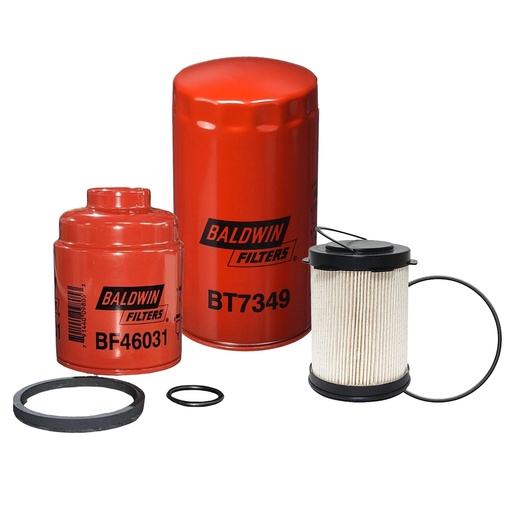 [JD-YUI9-G5QR] Oil Change Kit for Cummins Diesel PF46108, BT7349, BF46031 Compatible for Dodge Ram w/6.7L