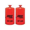 Fuel Water Separator Filter Baldwin BF1268 (Pack of 2)