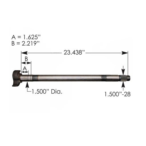 CAMSHAFT RH 123.282314.02   	R607172