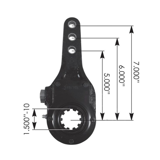 [GV-53NC-5LYM] MANUAL SLACK ADJUSTER 5IN-6IN-7IN   134.1041  R822000
