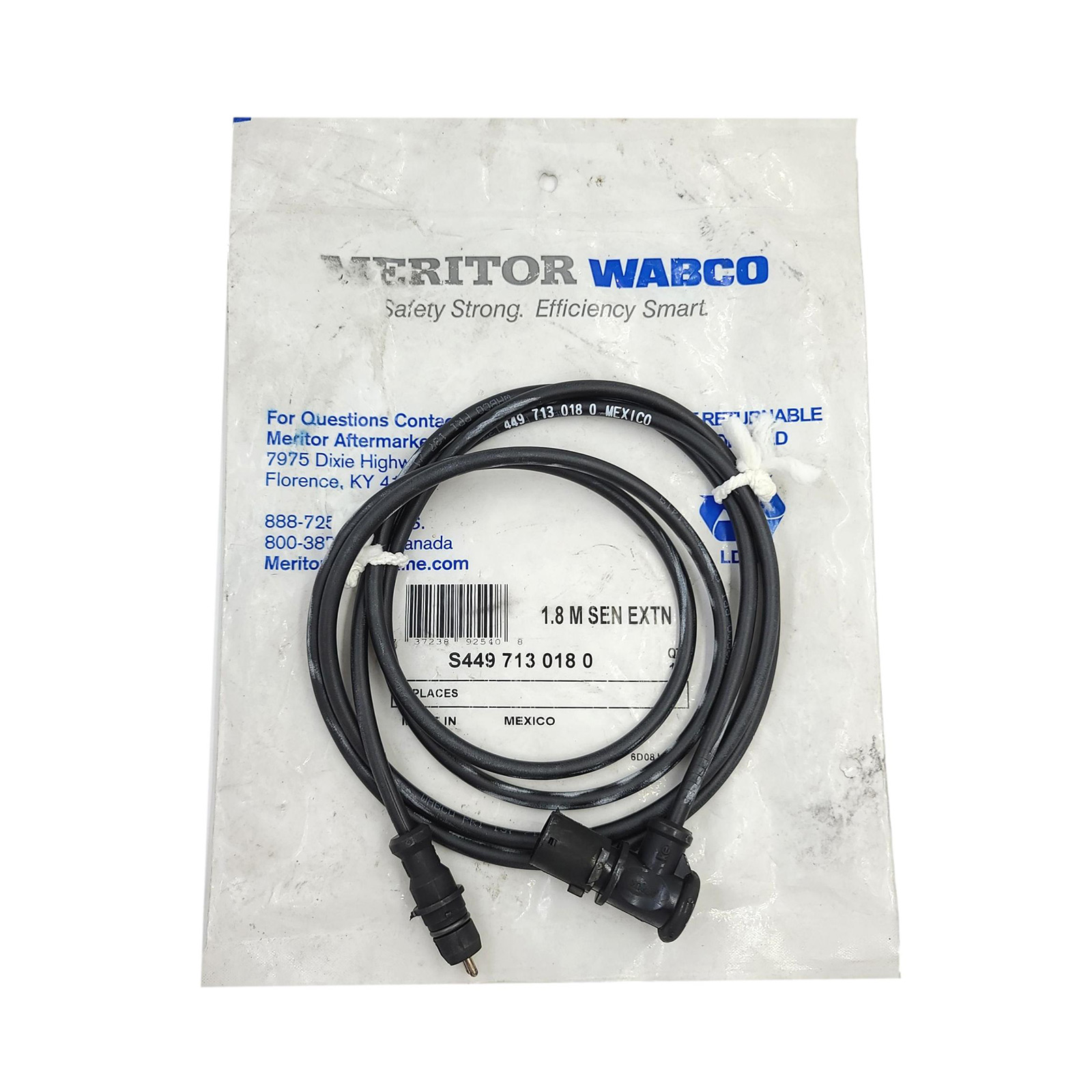 あいり　0507 WABCO 1.8 ELONGATION ABS SENSOR CABLE - 4497130180 | KAHGO