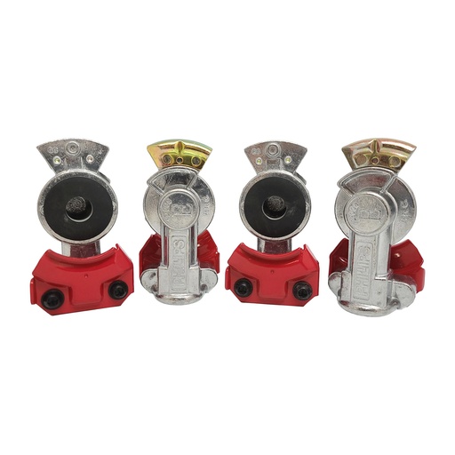 X4 Genuine Phillips Red/Emergency Straight Mnt Std Gladhand 12-008