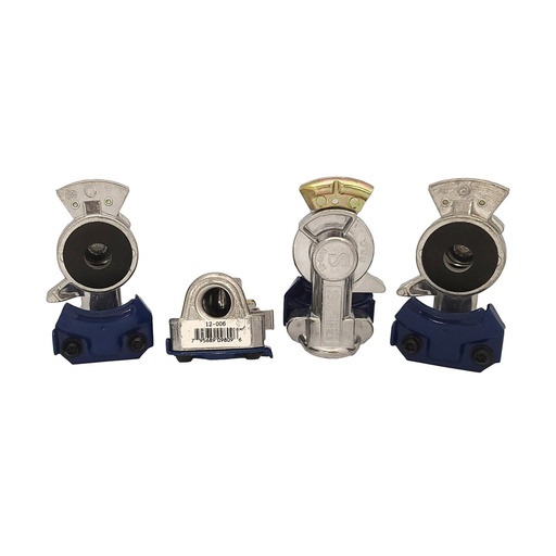 X4 Genuine Phillips Blue/Service Straight Mount Std Gladhand 12-006