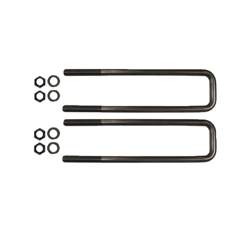 U Bolt Kit Square 3/4in X 3in X 15-3/8in   AUBK8251-153   SP0074T-W