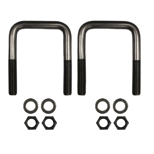 [F5-KMAF-L7T1] U Bolt Kit Square 3/4in X 4in X 5-3/4in  AUBK8254-05    EUB825505