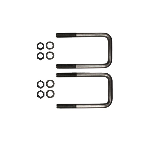 [7Z-A7NH-RBSN] U Bolt Kit Square 3/4in X 4in X 7-3/4in  AUBK8254-073 A6803221225 6803220425