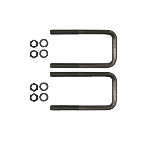 U Bolt Kit Square 3/4in X 4in X 8-7/8in  AUBK8254-087   6803220725