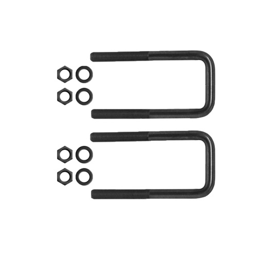 U Bolt Kit Square 7/8in X 4in X 9-3/8in  AUBK8264-093