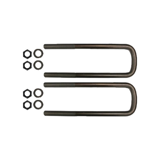 [Z6-51DN-6LLI] U Bolt Kit Semi RND 1in X 4in X 16in  AUBK8374-16   03-04516-155