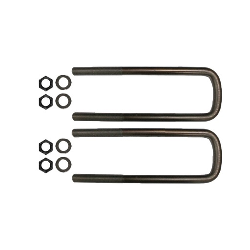 [U6-HMV6-ZO00] U Bolt Kit Semi RND 1in X 4in X 16-7/8in   AUBK8374-17    03-04516-165