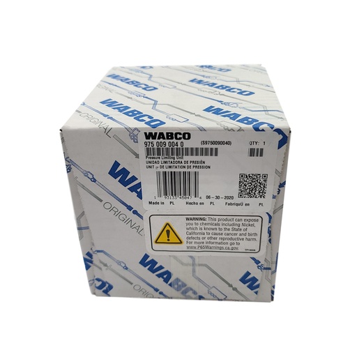 [QS-8QOH-GW28] MERITOR WABCO AIR SYSTEM EMISSION VALVE - S9750090040