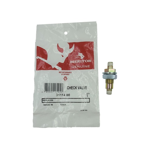 Meritor Genuine Tire Inflation Check Valve - 3111400