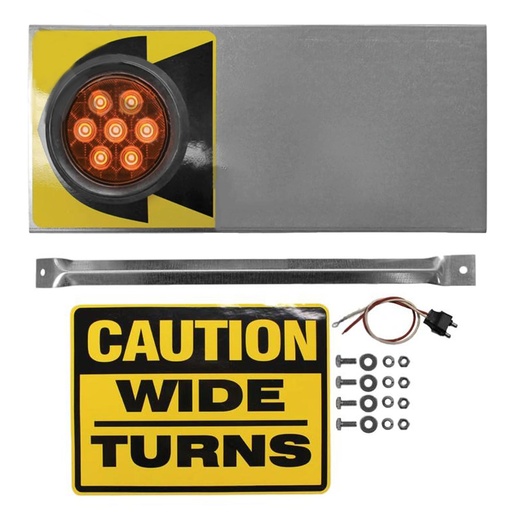 Wide Turn Signal LED Amber  571.LD46A7WT    818WTA