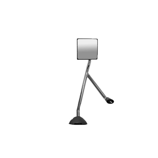 Hood Mirror Assembly HTD RH Chrome IHC  563.55048C