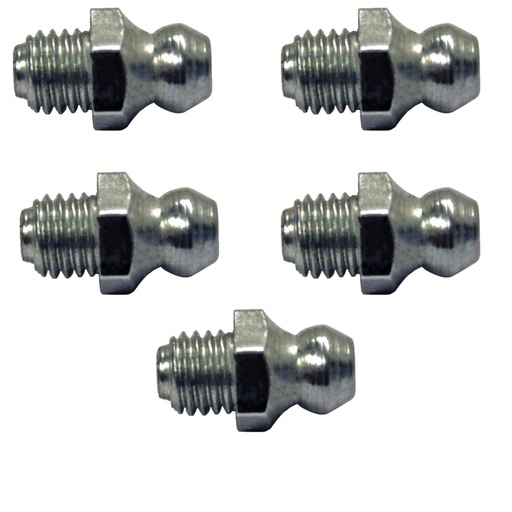Grease Fitting 1/4in-28 Straight 9/16in Length  G1805   273355  (PACK OF 5 )