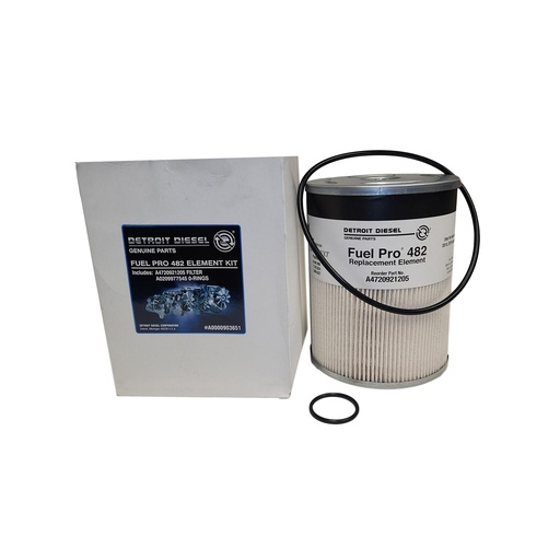 [V2-8JXP-6G0E] Genuine DETROIT FUEL FILTER A0000903651