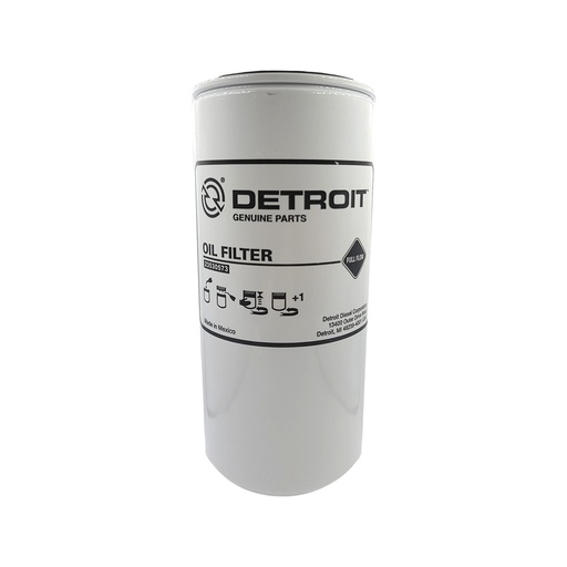 [4W-JSSY-RABE] Genuine DETROIT OIL FILTER 23530573
