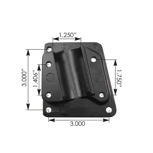 [O5-VNXX-FGVU] Mirror Bracket RH Peterbilt  563.75002   R806013R  R80-6013R