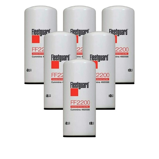 [8E-N9SS-T759] FleetGuard Fuel Filter FF2200 *(Pack of 6)*