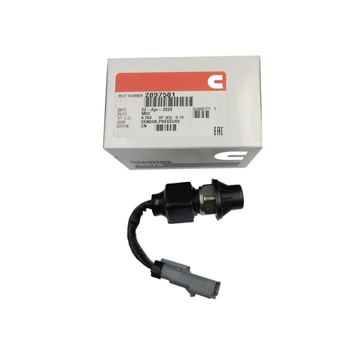 New OEM Genuine Cummins SENSOR,PRESSURE 2897581