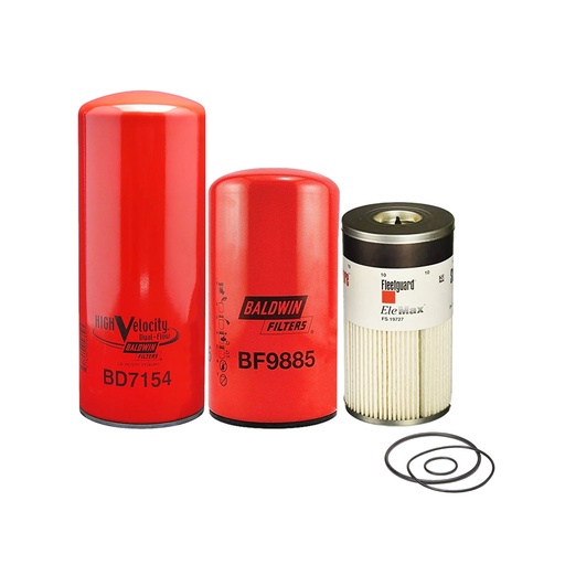 CUMMINS OIL CHANGE KIT, BD7154, BF9885, FS19727