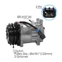 Air Conditioning Compressor 7H15 Type   830.31097