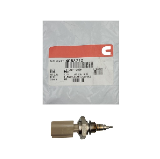 New OEM Genuine Cummins EGR Temperature Sensor 4088712