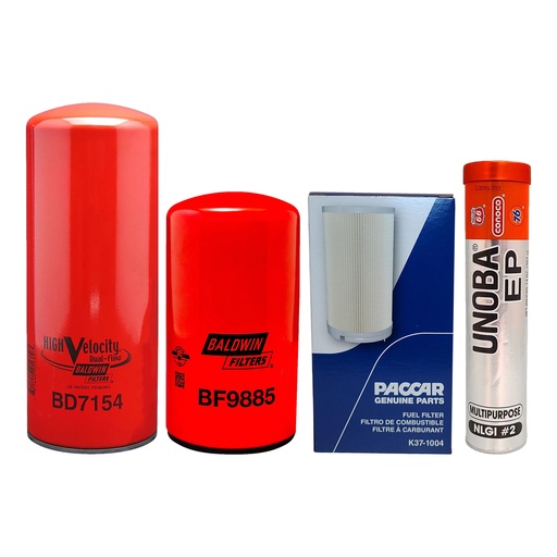 [KGAKIT-103] CUMMINS OIL CHANGE KIT BD7154, BF9885, K37-1004, FREE GREASE