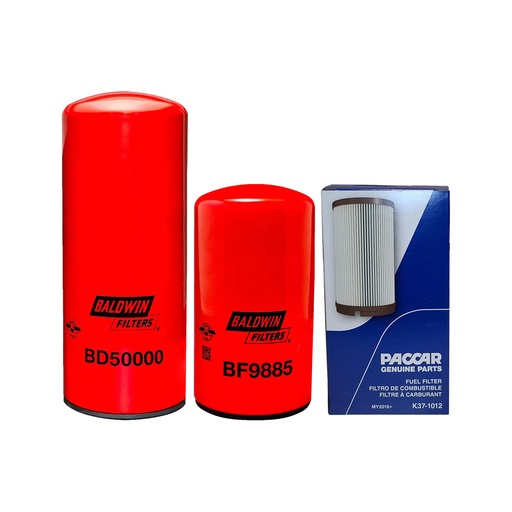 CUMMINS OIL CHANGE KIT BD50000, BF9885,K37-1012