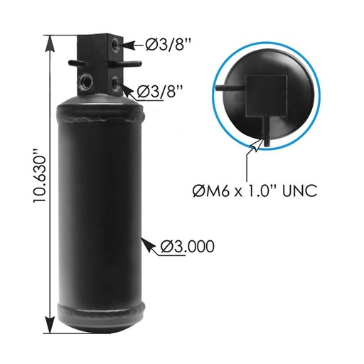 [K9-WZOM-A05H] Air Conditioning Receiver Drier  830.41087   F37-6010