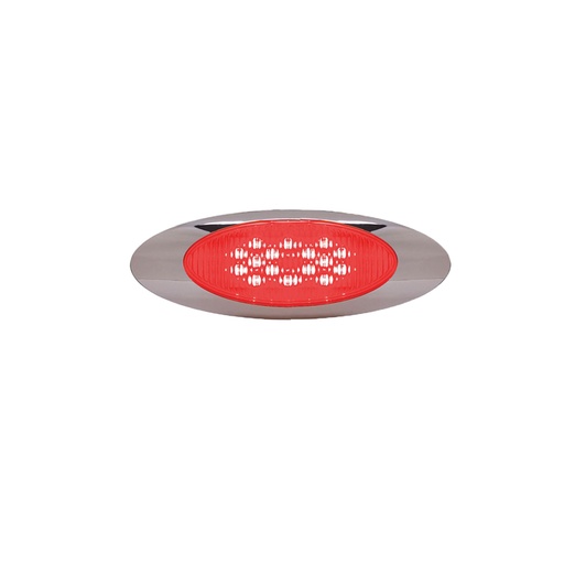 Marker Light LED 2in X 6-1/2in Red  571.LD27R16   45582