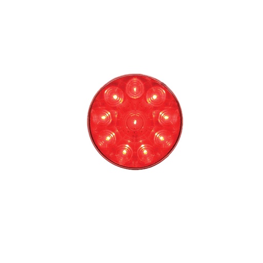 [RG-GBD0-QMQ4] S/T/T Light LED 4in Red 571.LD44R10 53552 44302R
