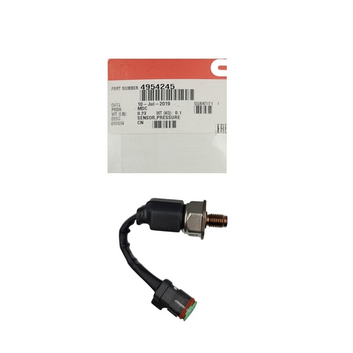 New OEM Genuine Cummins  Fuel Oil Pressure Sensor 4954245
