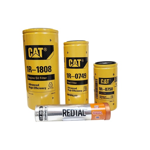 CAT ENGINE OIL CHANGE KIT 1R-1808, 1R-0749, 1R-0750, FREE GREASE