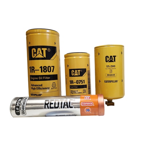 [KGAKIT-168] CAT ENGINE OIL CHANGE KIT 1R-1807, 1R-0751, 175-2949, FREE GREASE