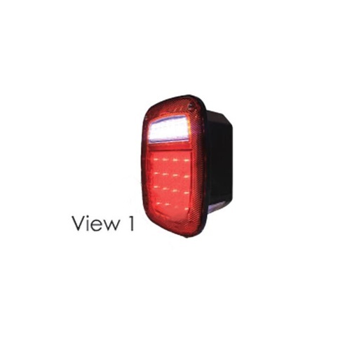 [YY-14VT-2CPQ] S/T/T Box Light LED w/ o Side Marker Red 571.LD501R42 G5092 38478 STL60RLB
