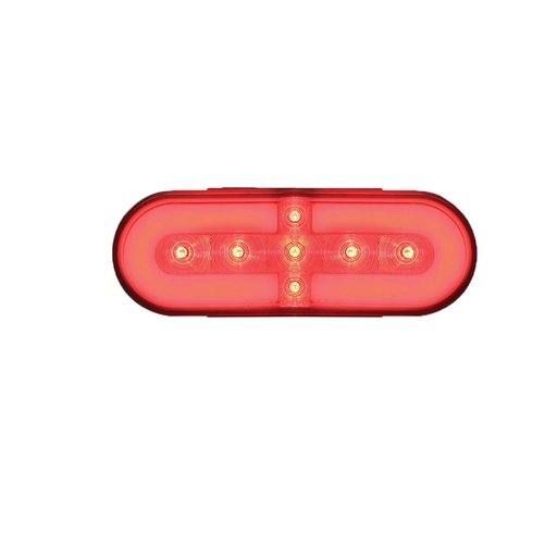 S/T/T Light LED 6in Red Zeon Halo  571.LD61R31   STL111RBP