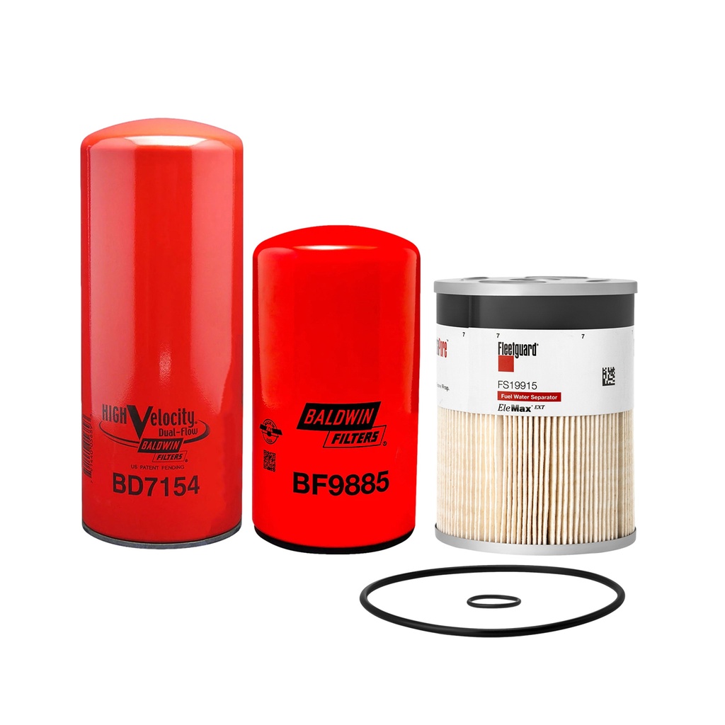 CUMMINS OIL CHANGE KIT BD7154, BF9885, FS19915 | KAHGO Truck Parts