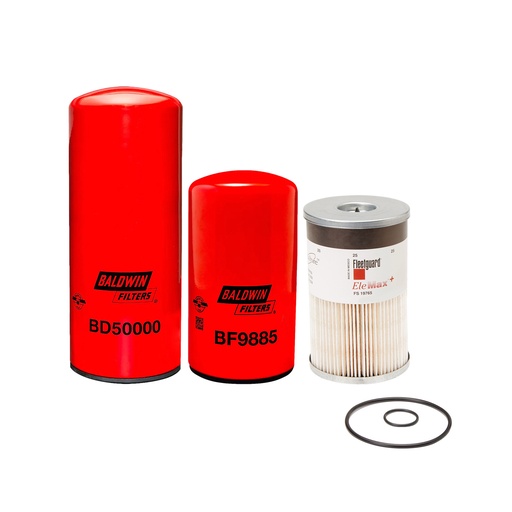 CUMMINS OIL CHANGE KIT BD50000, BF9885, FS19765