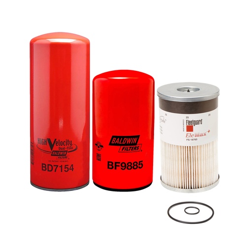 CUMMINS OIL CHANGE KIT BD7154, BF9885, FS19765