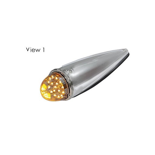 Cab Marker Light Watermelon LED Clear  571.LD3231CA17