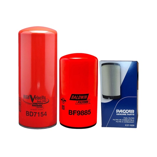 CUMMINS OIL CHANGE KIT BD7154, BF9885, K37-1029