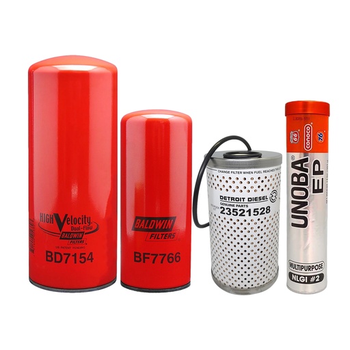 [BP-9223-OSAU] CUMMINS OIL CHANGE KIT BD7154, BF7766, 23521528, FREE GREASE