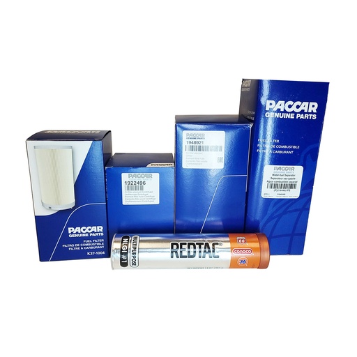 PACCAR ENGINE OIL CHANGE KIT 1948921, 1922496, 2164463PE, K37-1004 FREE GREASE