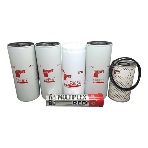 [KC-GIOQ-S7QD] VOLVO D13 OIL CHANGE LF667,LF3654,FF5507,FF5369 INCLUDING FREE GREASE