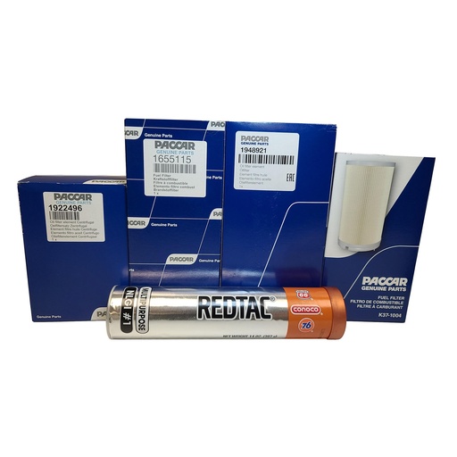 PACCAR ENGINE OIL CHANGE KIT1655115,K37-1004,1922496,1948921 FREE TUBE GREASE